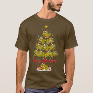 Frog Animal Lover Matching Santa Frog Christmas Tr T-Shirt