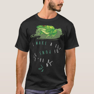 Frog Animal Pun Amphibian Frogs So I've Been Toad T-Shirt