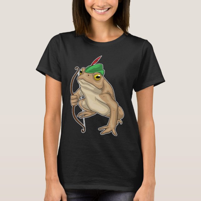 Frog Archer Bow T-Shirt (Front)
