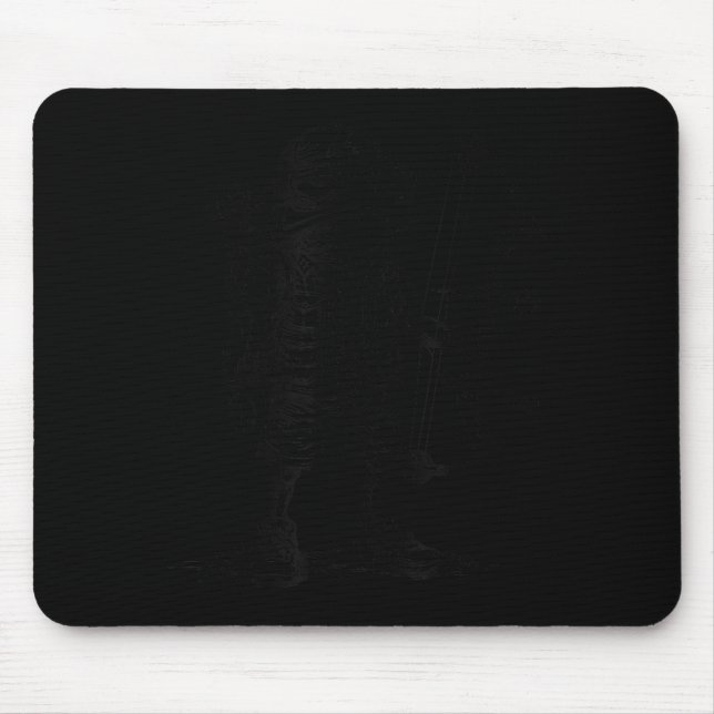 Frog archery bowhunter men women grumpy archery mouse mat (Front)