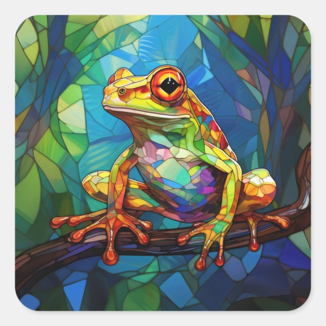 Frog Art Stickers (Front)