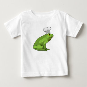 Frog as Cook with Chef hat Baby T-Shirt