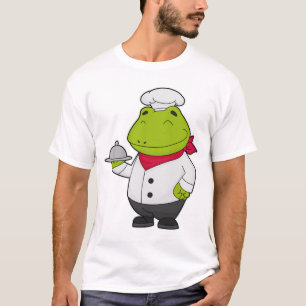 Frog as Cook with Platter T-Shirt