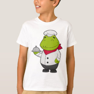 Frog as Cook with Platter T-Shirt