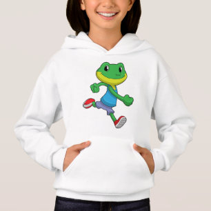 Frog as Runner at Running