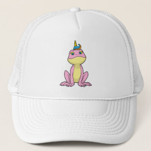 Frog as Unicorn Trucker Hat