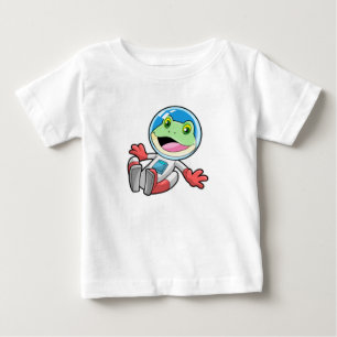 Frog Astronaut Costume Space Baby T-Shirt