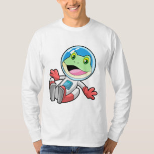 Frog Astronaut Costume Space T-Shirt