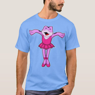 Frog at Ballet Dance with Skirt T-Shirt