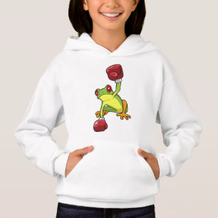 Frog at Boxing with Boxing gloves