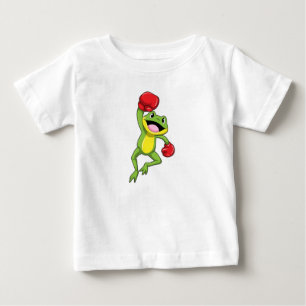 Frog at Boxing with Boxing gloves Baby T-Shirt