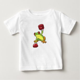 Frog at Boxing with Boxing gloves Baby T-Shirt