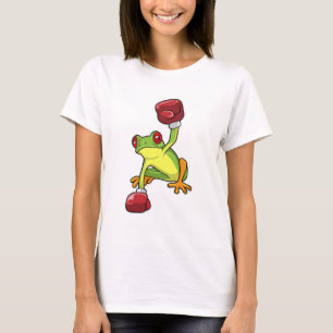 Frog at Boxing with Boxing gloves T-Shirt