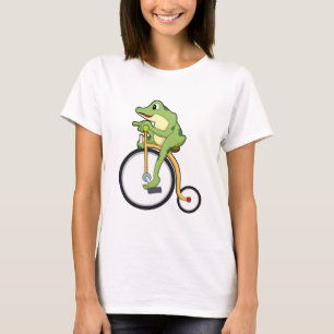 Frog at Circus with Bicycle.PNG T-Shirt
