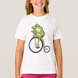 Frog at Circus with Bicycle.PNG T-Shirt