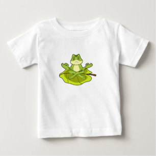 Frog at Meditate Baby T-Shirt