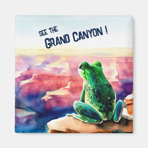 Frog at the Grand Canyon Souvenir Magnet