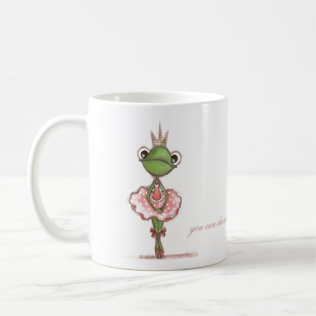 Frog Ballerina - Mug (Left)