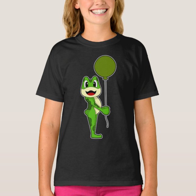 Frog Balloon T-Shirt (Front)