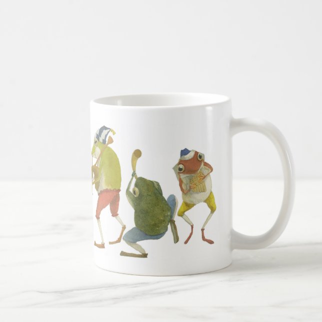 Frog band coffee mug (Right)