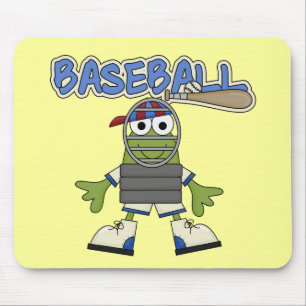 Frog Baseball - Catcher Tshirts and  Gifts Mouse Mat