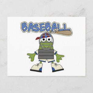Frog Baseball - Catcher Tshirts and Gifts Postcard