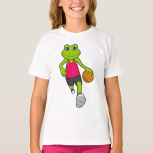 Frog Basketball player Basketball T-Shirt