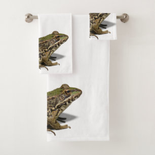 Frog Bath Towel Set