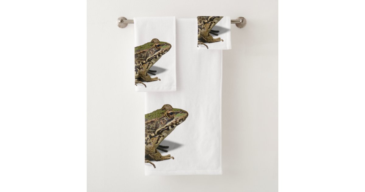 Frog Bath Towel Set Zazzle