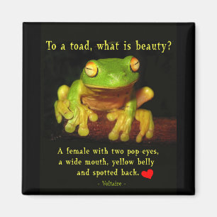 Frog Beauty Magnet