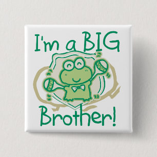 Frog Big Brother 15 Cm Square Badge