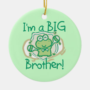 Frog Big Brother Ceramic Tree Decoration