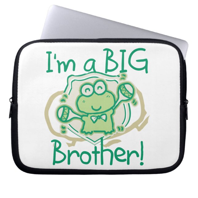 Frog Big Brother Laptop Sleeve (Front)