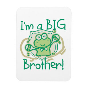 Frog Big Brother Magnet