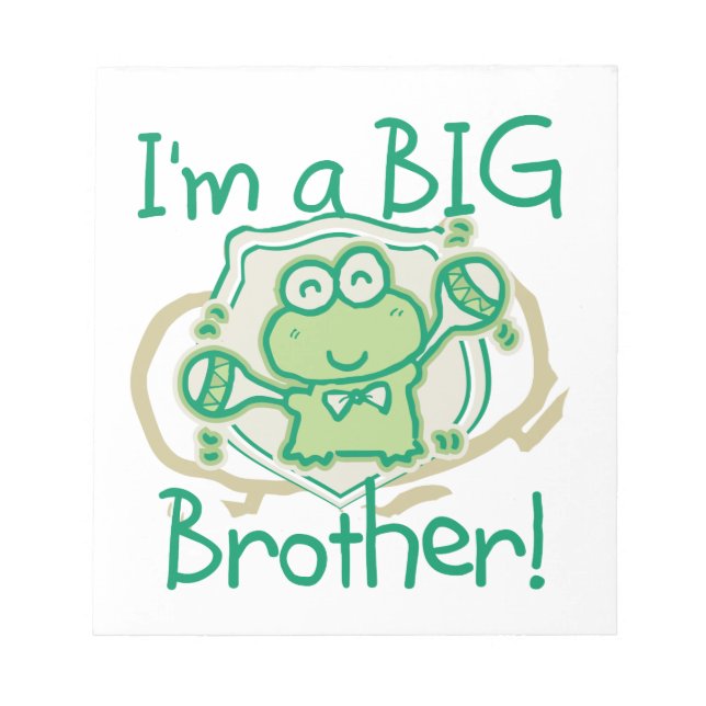 Frog Big Brother Notepad (Front)