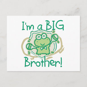 Frog Big Brother Postcard