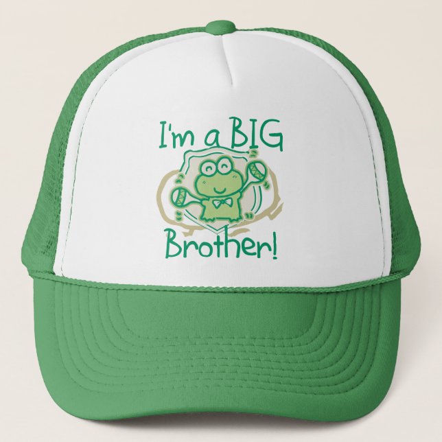 Frog Big Brother Trucker Hat (Front)