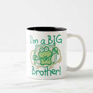 Frog Big Brother Two-Tone Coffee Mug