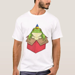 Frog Birthday Party hat T-Shirt