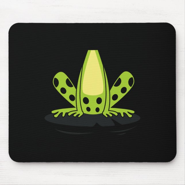 Frog Body Costume Cute Easy Reptile Halloween Gift Mouse Mat (Front)