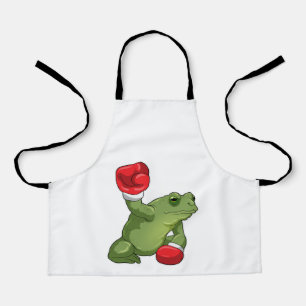 Frog Boxer Boxing gloves Apron