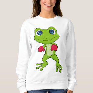 Frog Boxing Boxer Boxing gloves Sweatshirt
