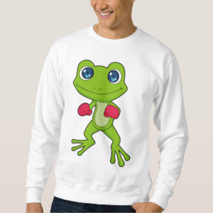 Frog Boxing Boxer Boxing gloves Sweatshirt
