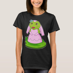 Frog Bride Flower Wedding T-Shirt