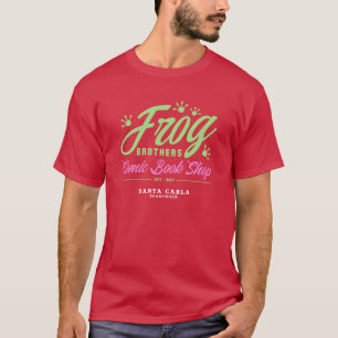 Frog Brothers Comic Book Store boy friends T-Shirt