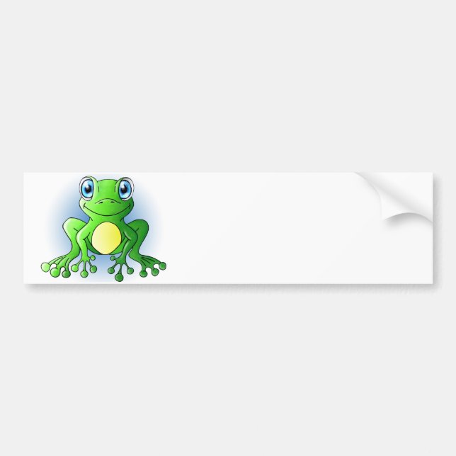 Frog Bumper Sticker (Front)