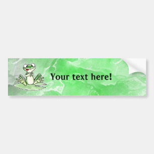 Frog Bumper Sticker