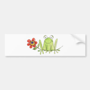 Frog Bumper Sticker