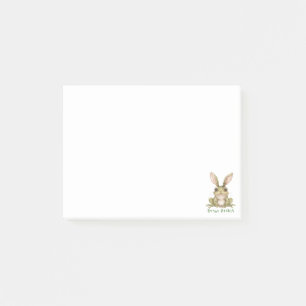 Frog Bunny Rabbit Floppy Ears Toad Funny Easter Post-it Notes