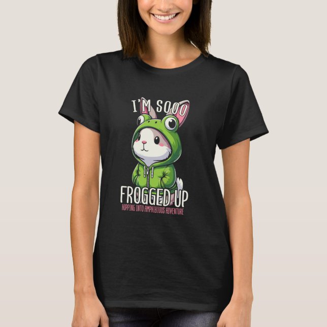 Frog Bunny Toad Rabbit T-Shirt (Front)